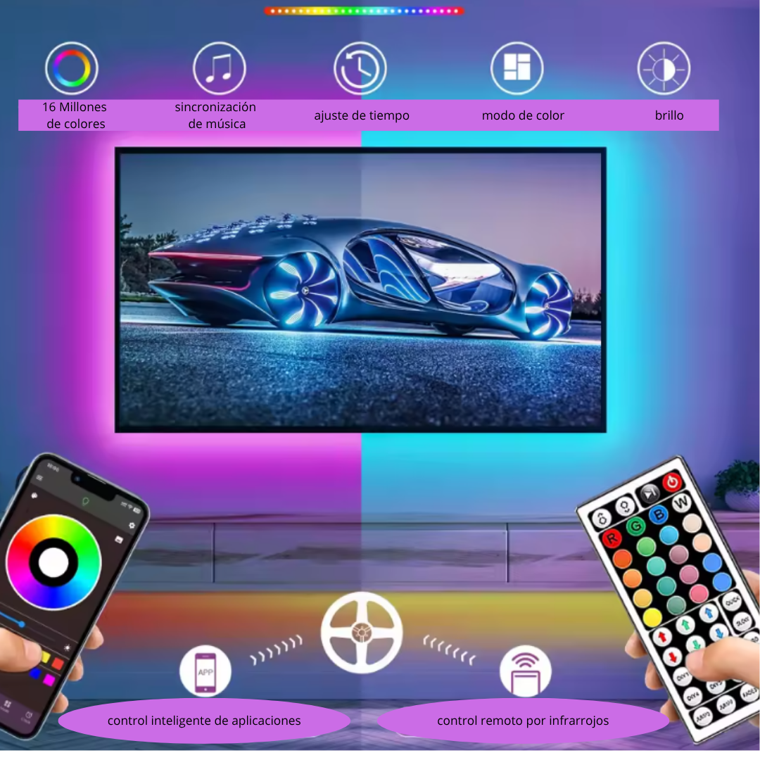 Luces LED RGB